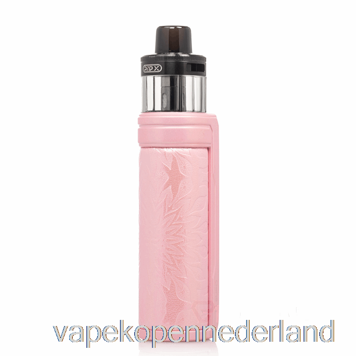 Elektronische Sigaret Vape Voopoo Drag S2 60w Pod-systeem Gloed Roze